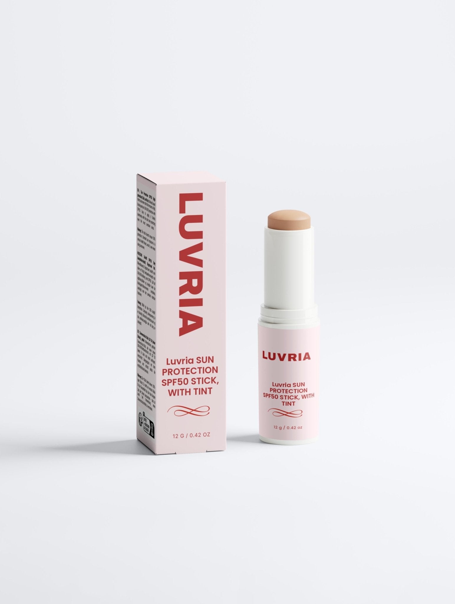 Luvria Sun Protection SPF50 Stick, with tint - Luvria