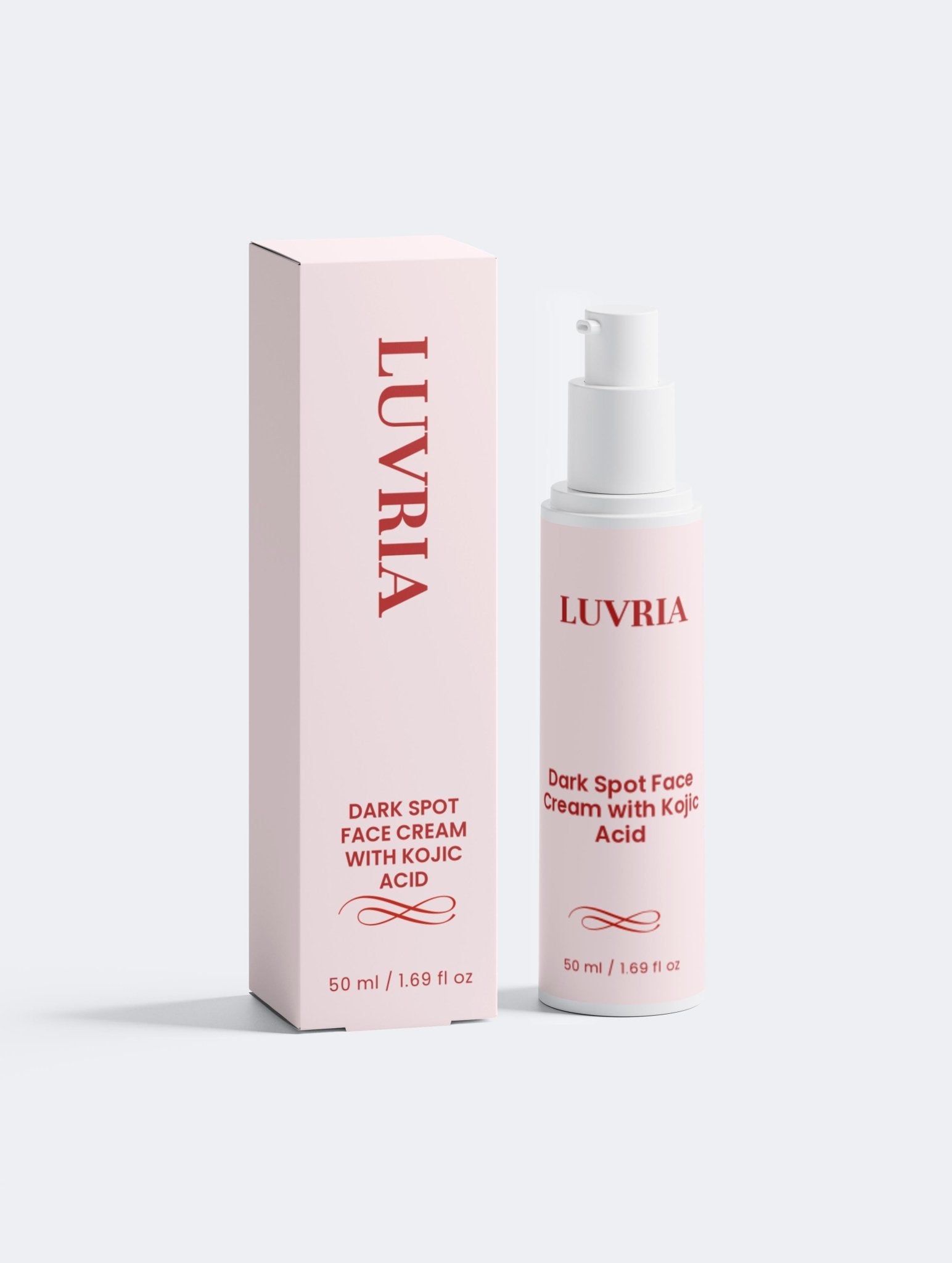 Luvria Dark Spot Face Cream with Kojic Acid - Luvria