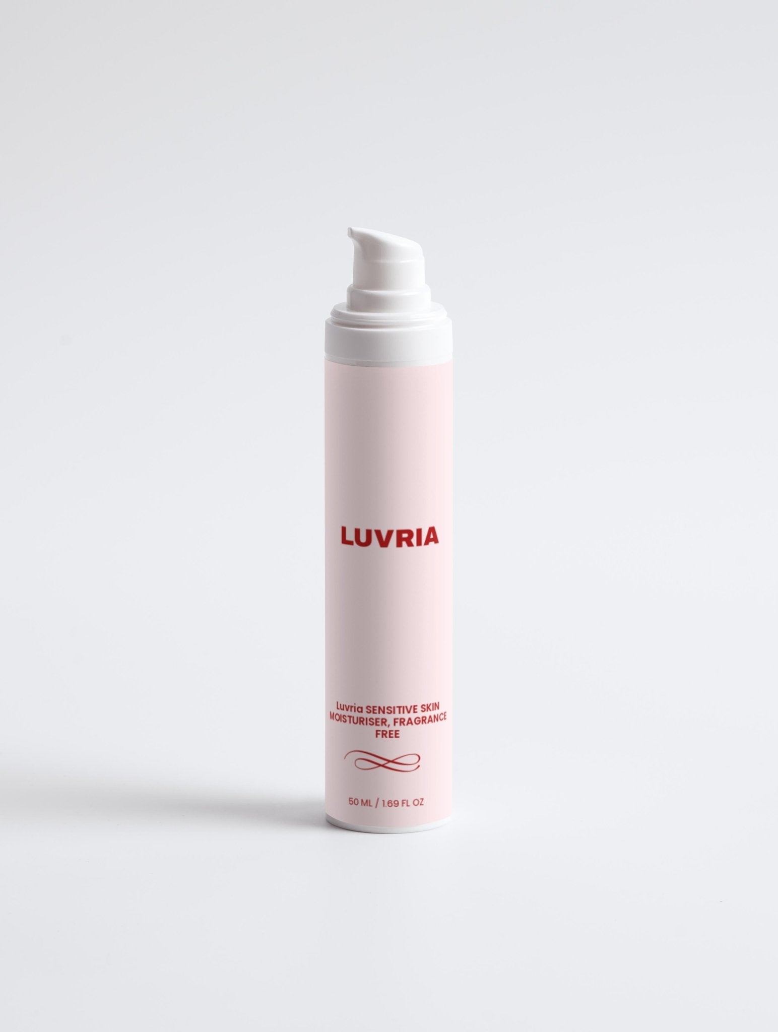 Luvria Sensitive Skin Moisturiser, Fragrance Free - Luvria