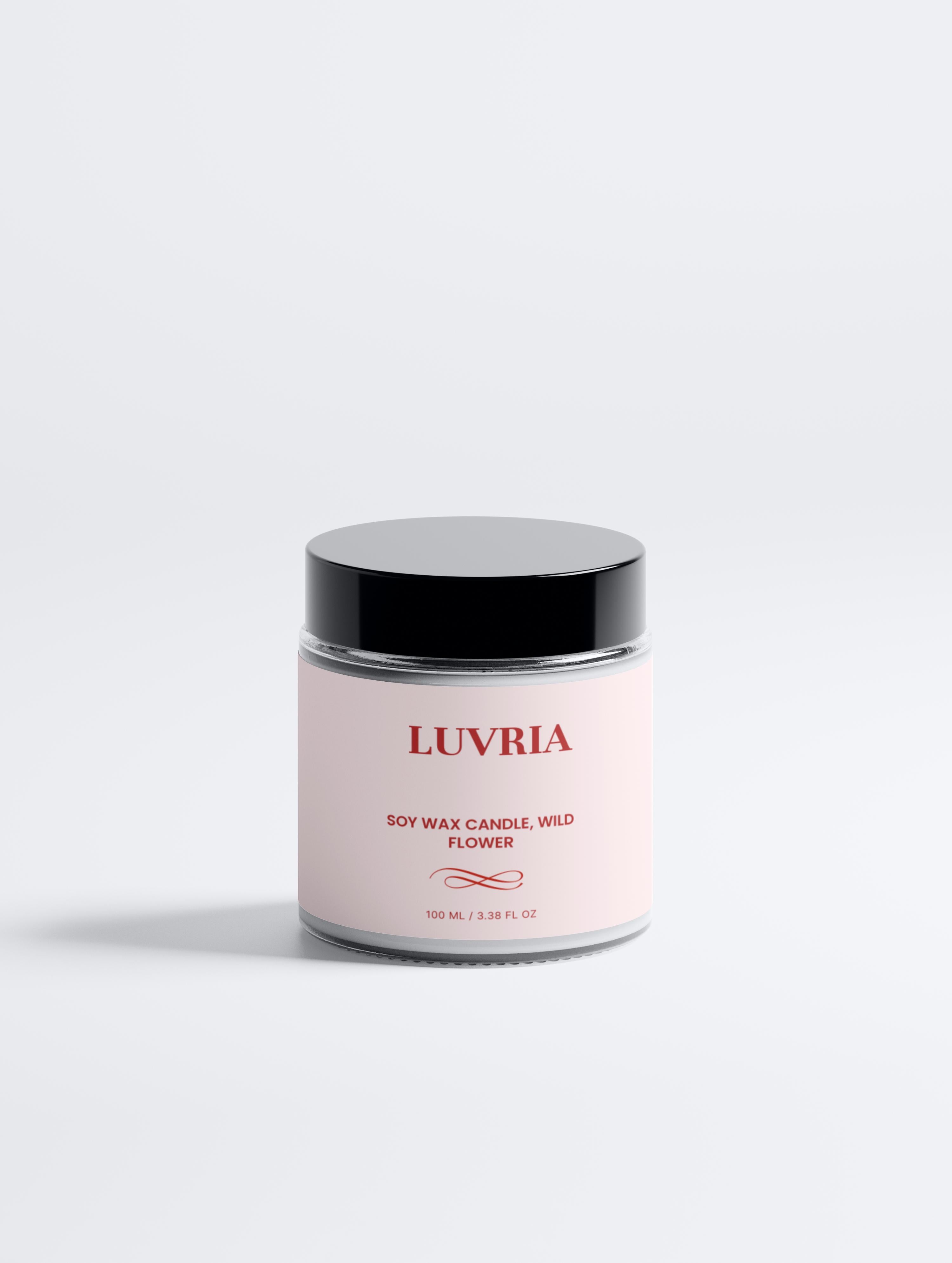 Luvria Soy Wax Candle, Wild Flower